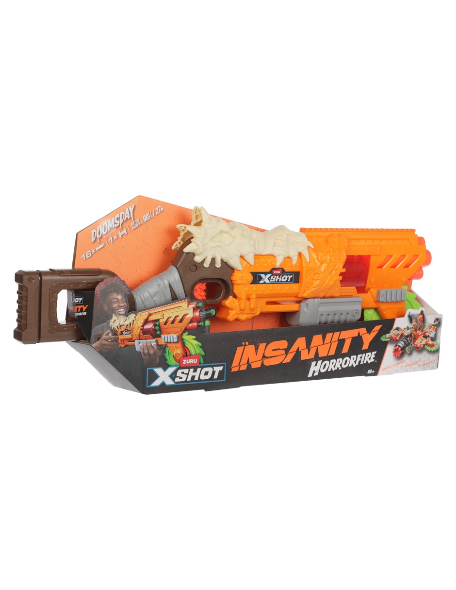 Pistola de dardos X-Shot Insanity Horrorfire Doomsday 2