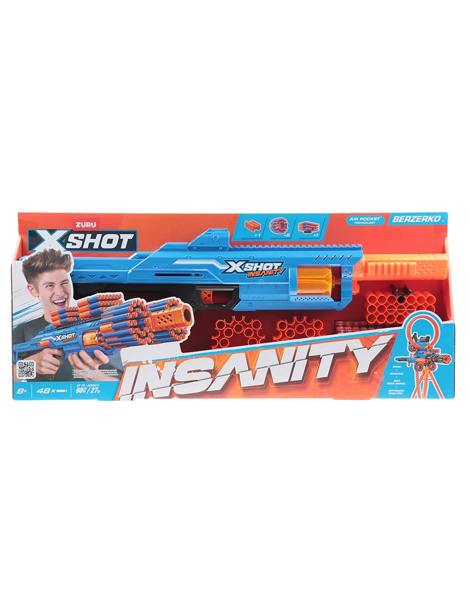 Pistola de dardos Zuru X-Shot Insanity Toys 