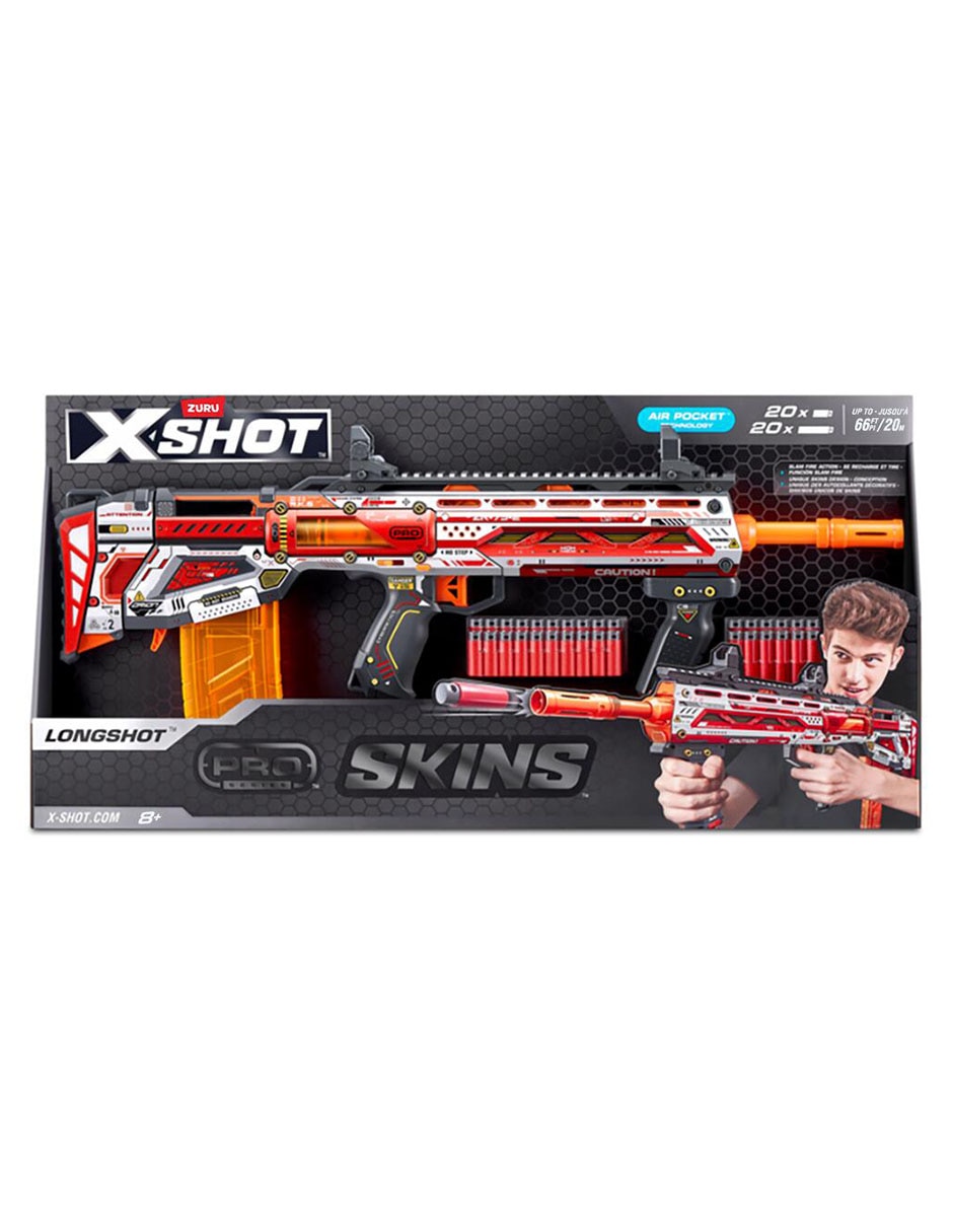 Pistola de dardos Zuru Skins Toys 