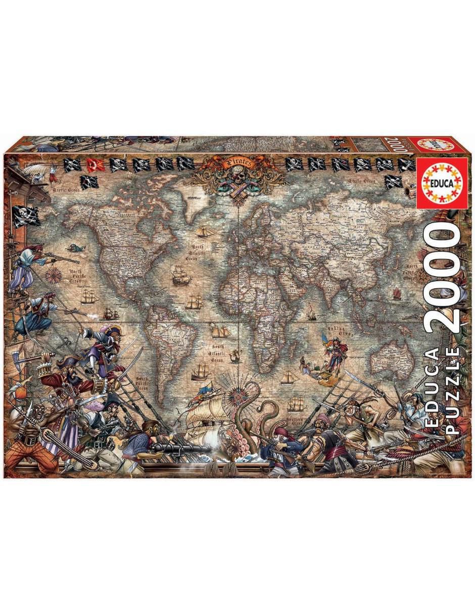 Rompecabezas Piratas 2000 piezas Rompecabezas Piratas 2000 piezas