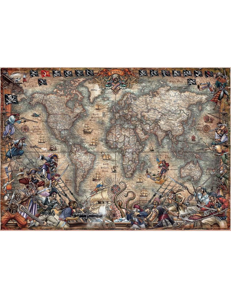 Rompecabezas Piratas 2000 piezas 2