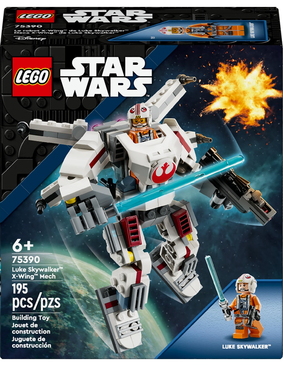 Lego Luke Skywalker X-Wing Mech 75390 Star Wars 3