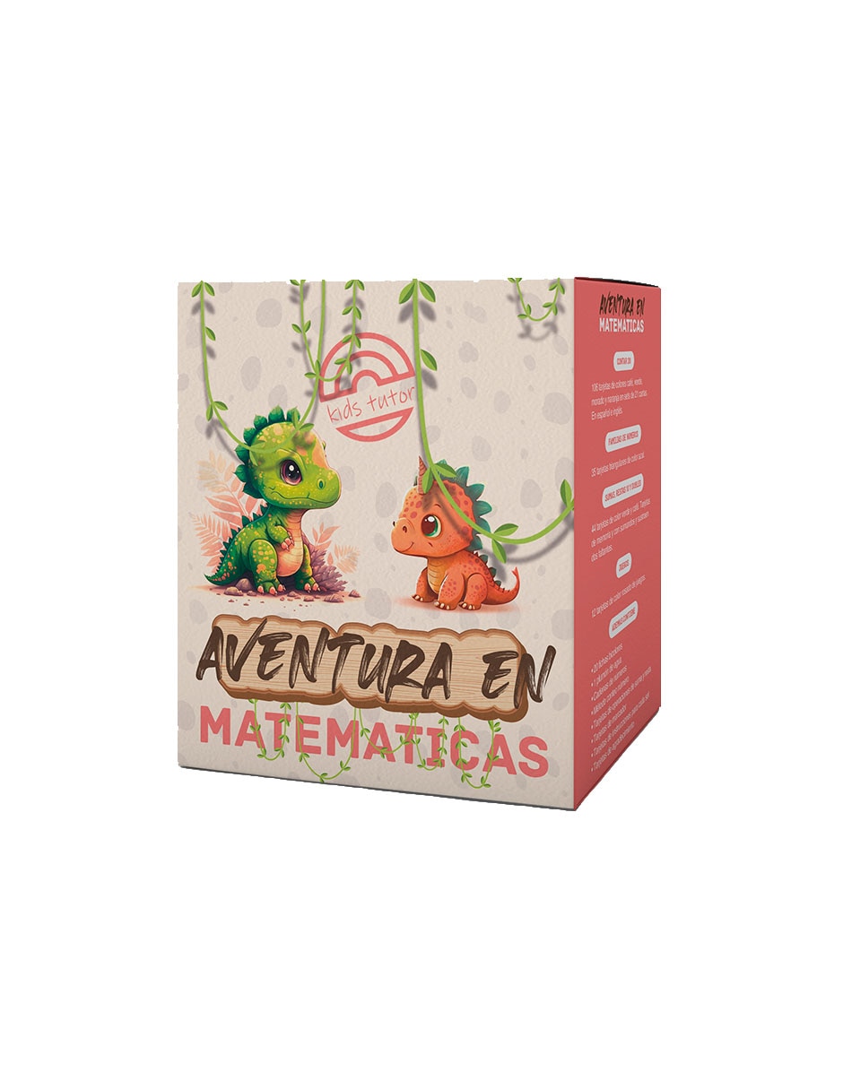 Aventura en matemáticas Dino Crew juego didáctico bilingüe Aventura en matemáticas Dino Crew juego didáctico bilingüe