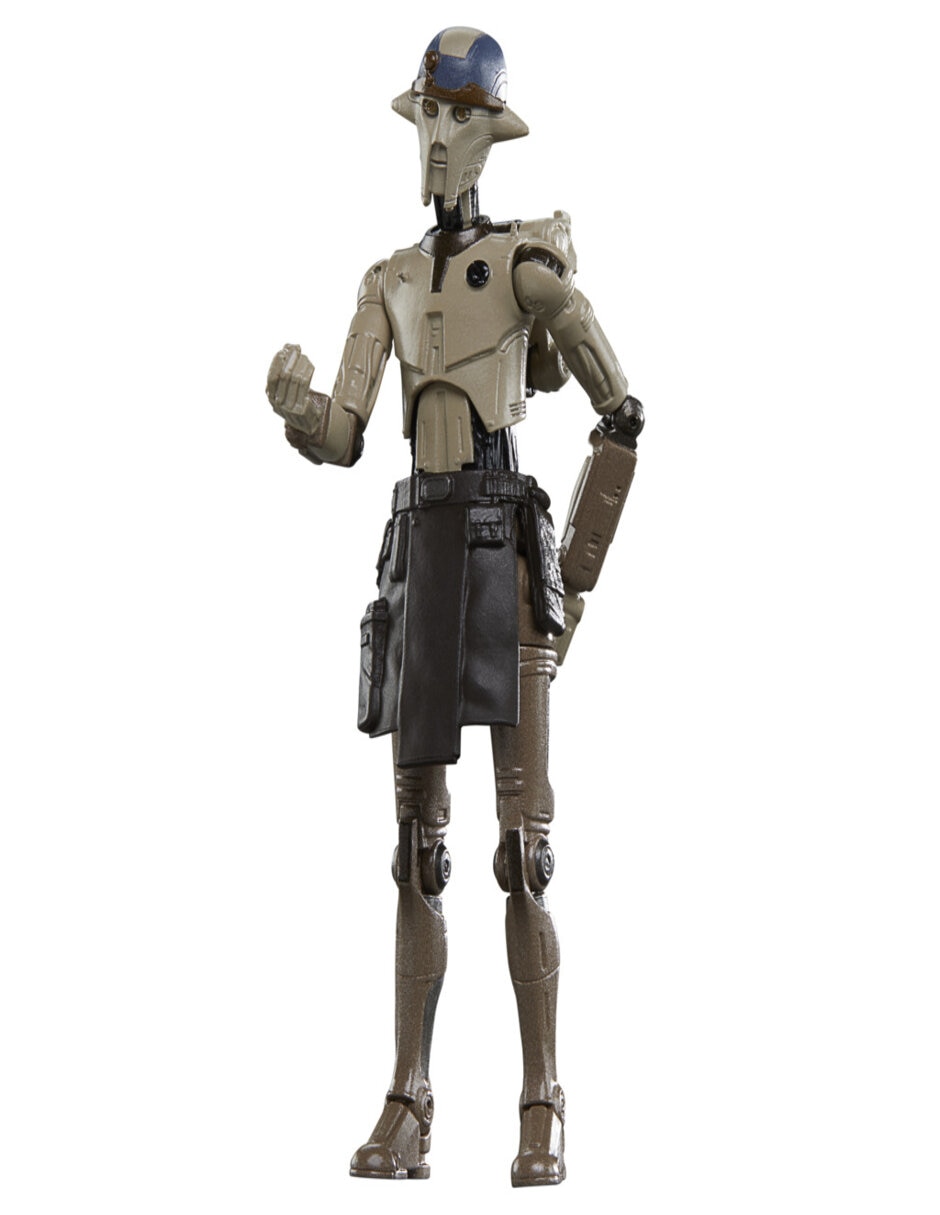 Figura de acción articulada : Ahsoka Professor Huyang vintage Star Wars 2