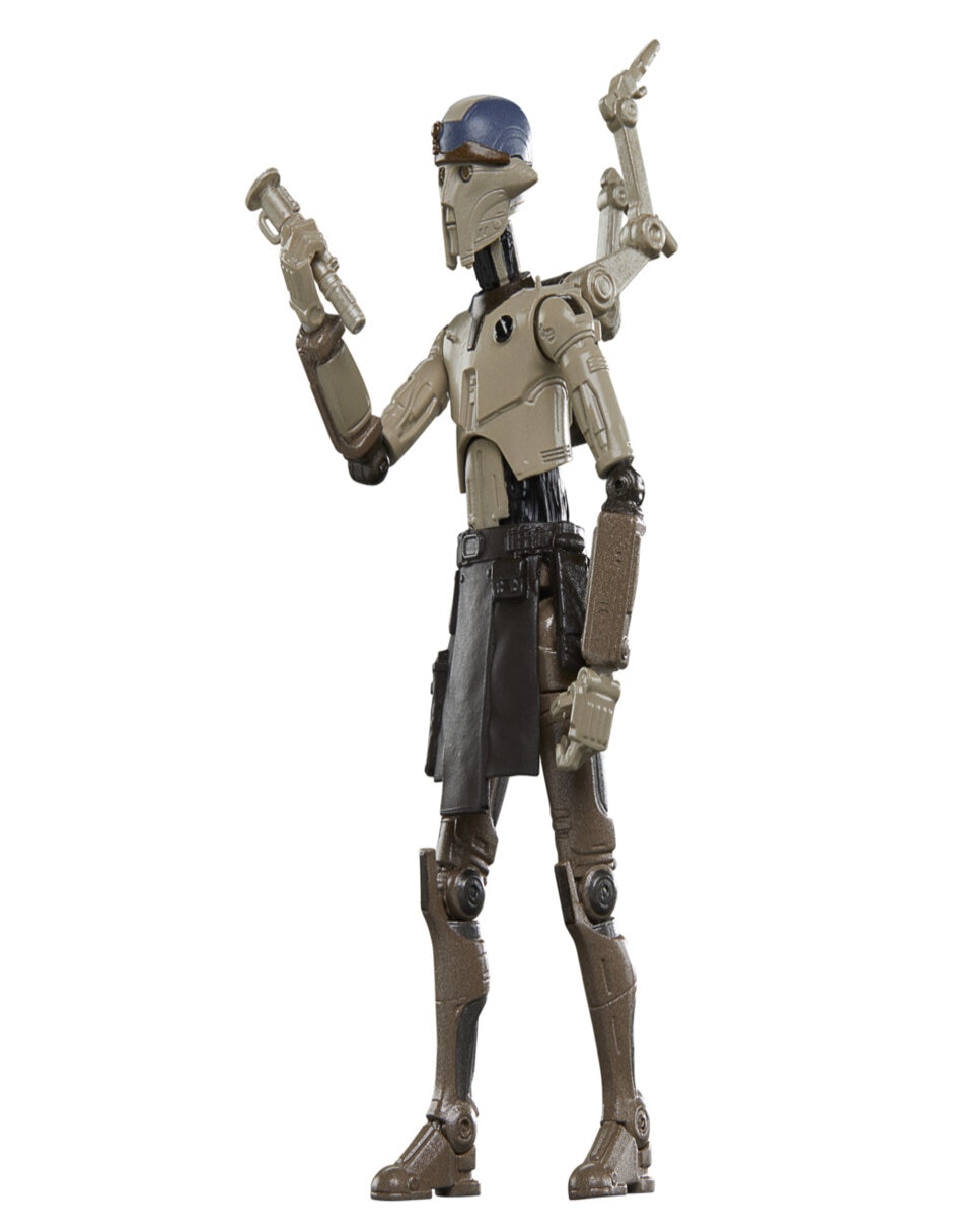 Figura de acción articulada : Ahsoka Professor Huyang vintage Star Wars 3