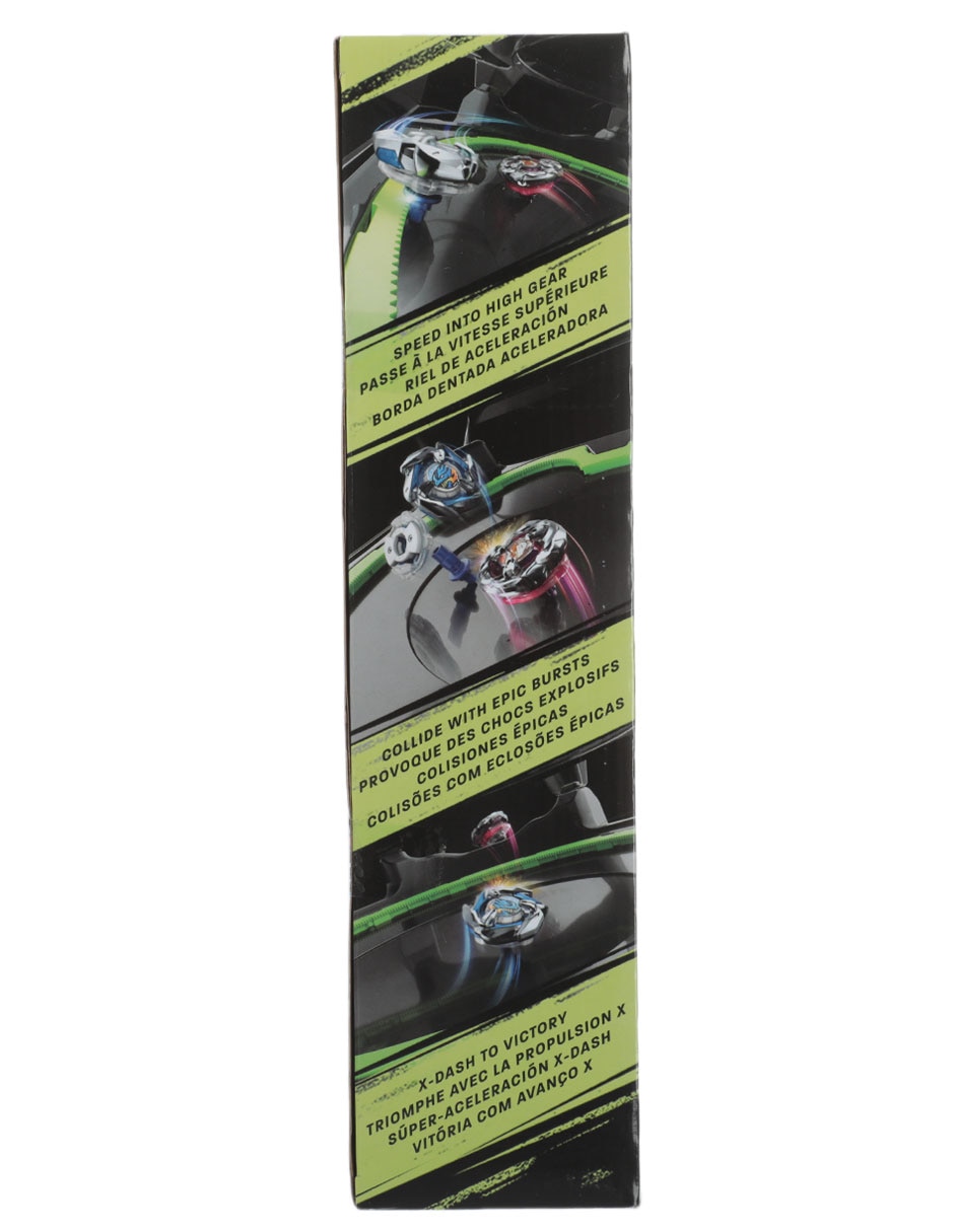 Set figuras acción X collectors Beyblade con movimiento 3
