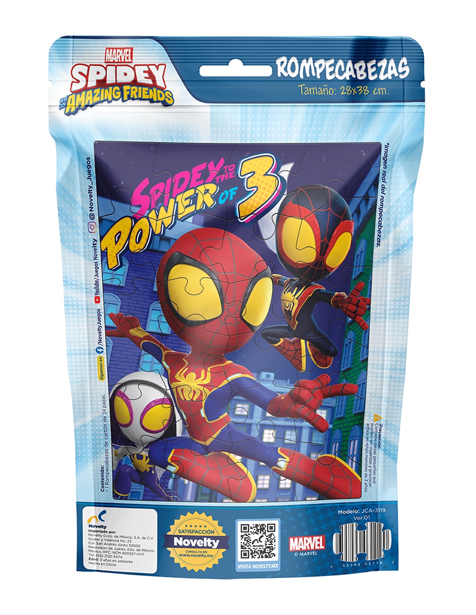 Rompecabezas Spidey and his Amazing Friends 24 piezas 2