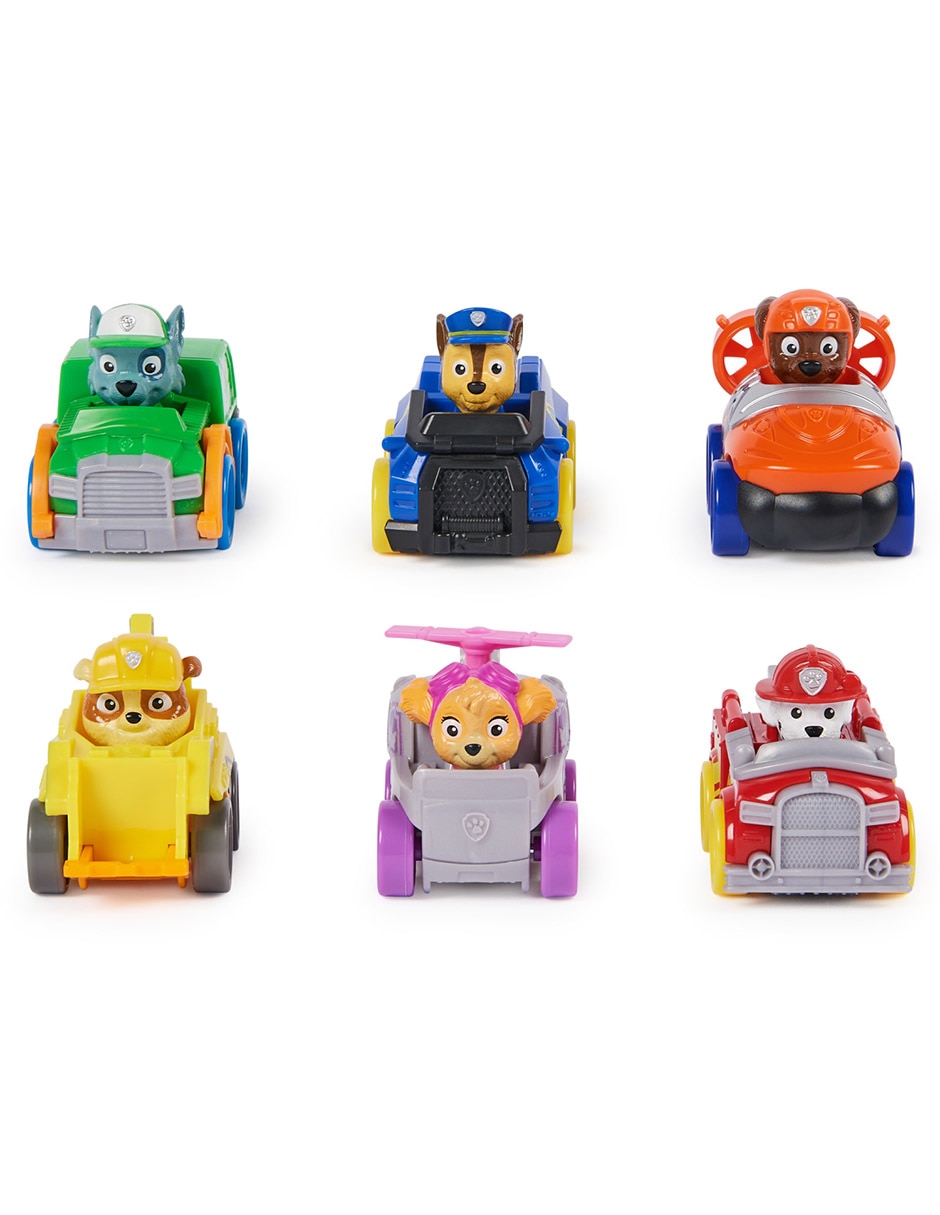 Set de vehículos pup squad racers Paw Patrol 4