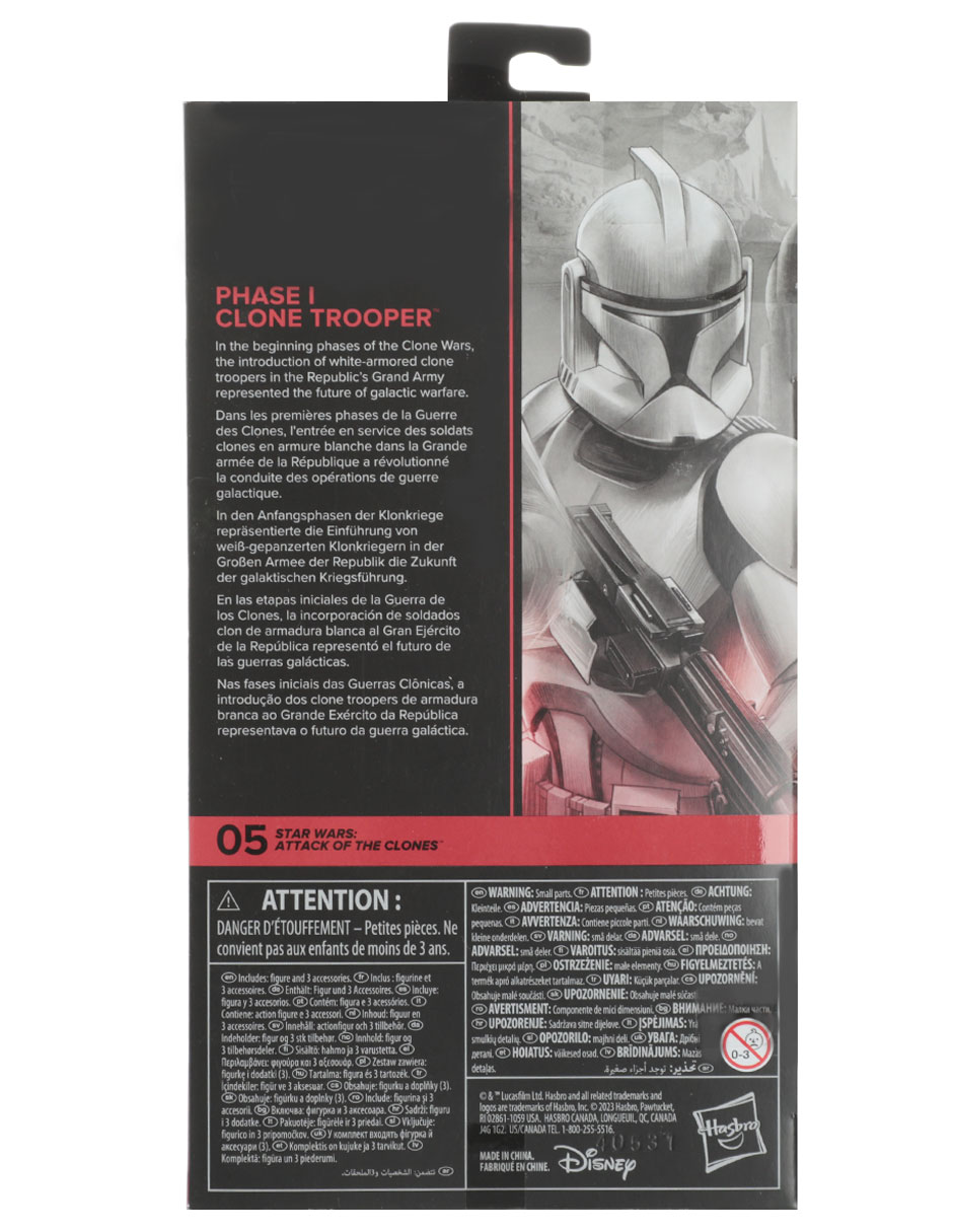 Figura de acción articulada Attack of the Clones Clone Trooper titan hero Star Wars 4