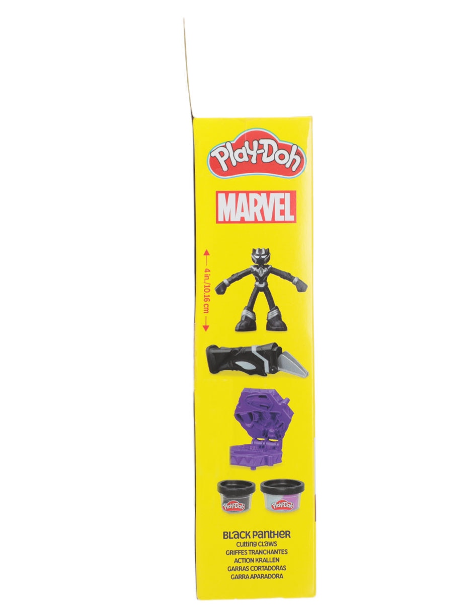Figura de acción Avengers Pantera negra elástico 3