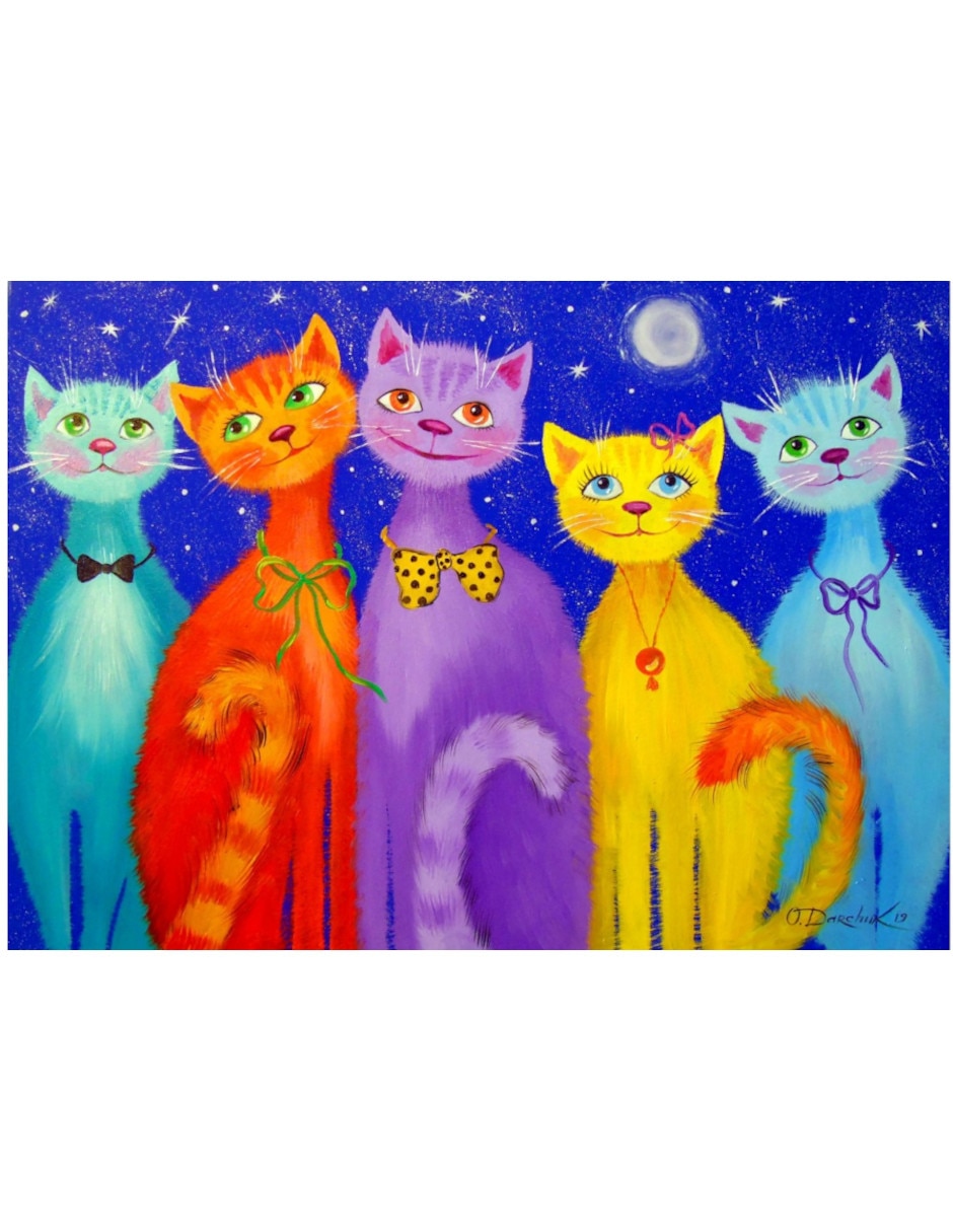 Rompecabezas Gatos Sonrientes 1000 piezas 2