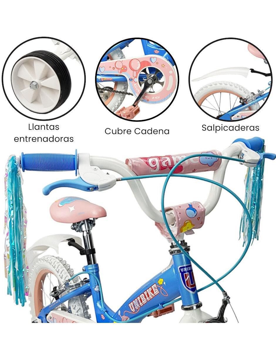 Bicicleta infantil rodada 16 game para niña 3