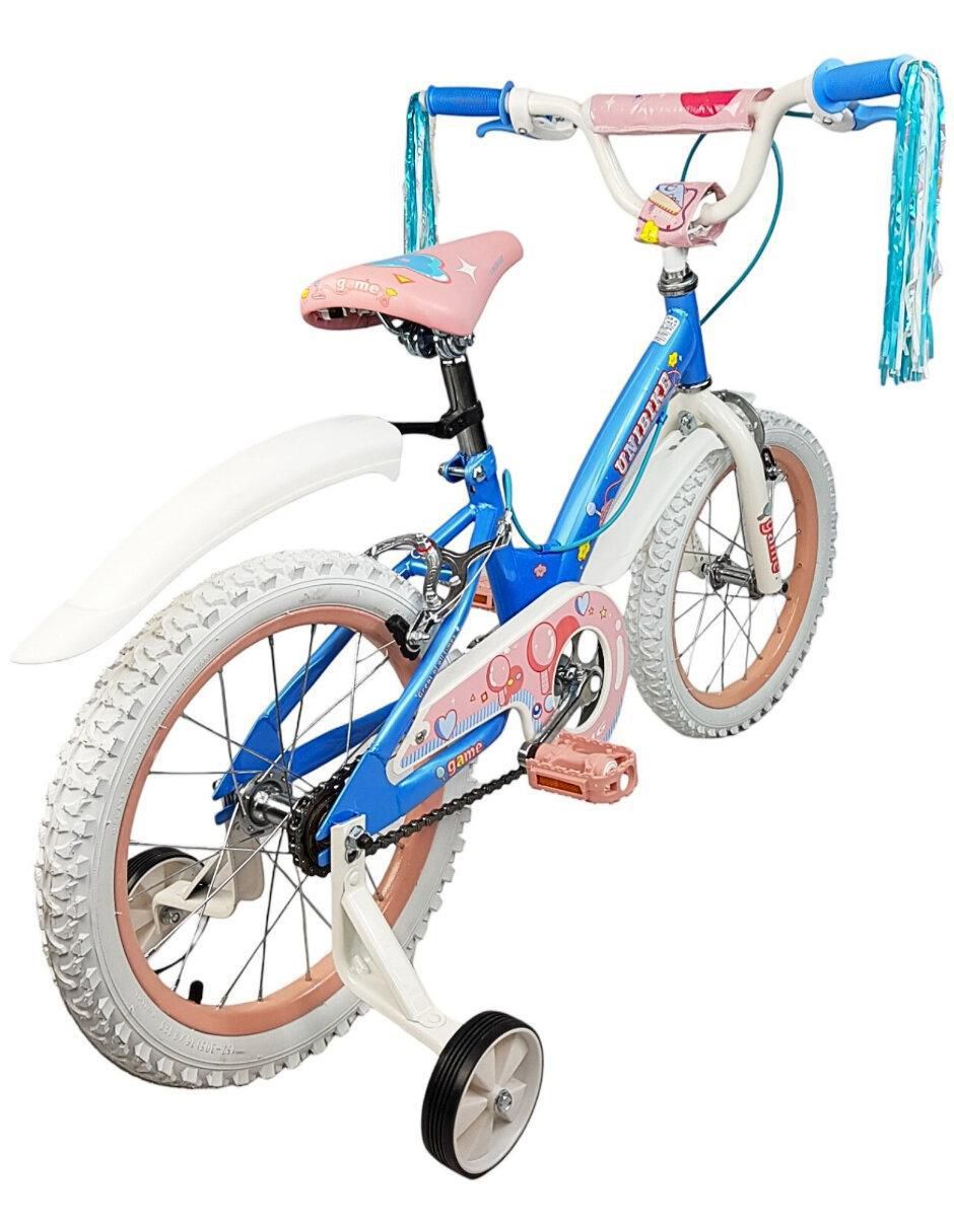 Bicicleta infantil rodada 16 game para niña 4