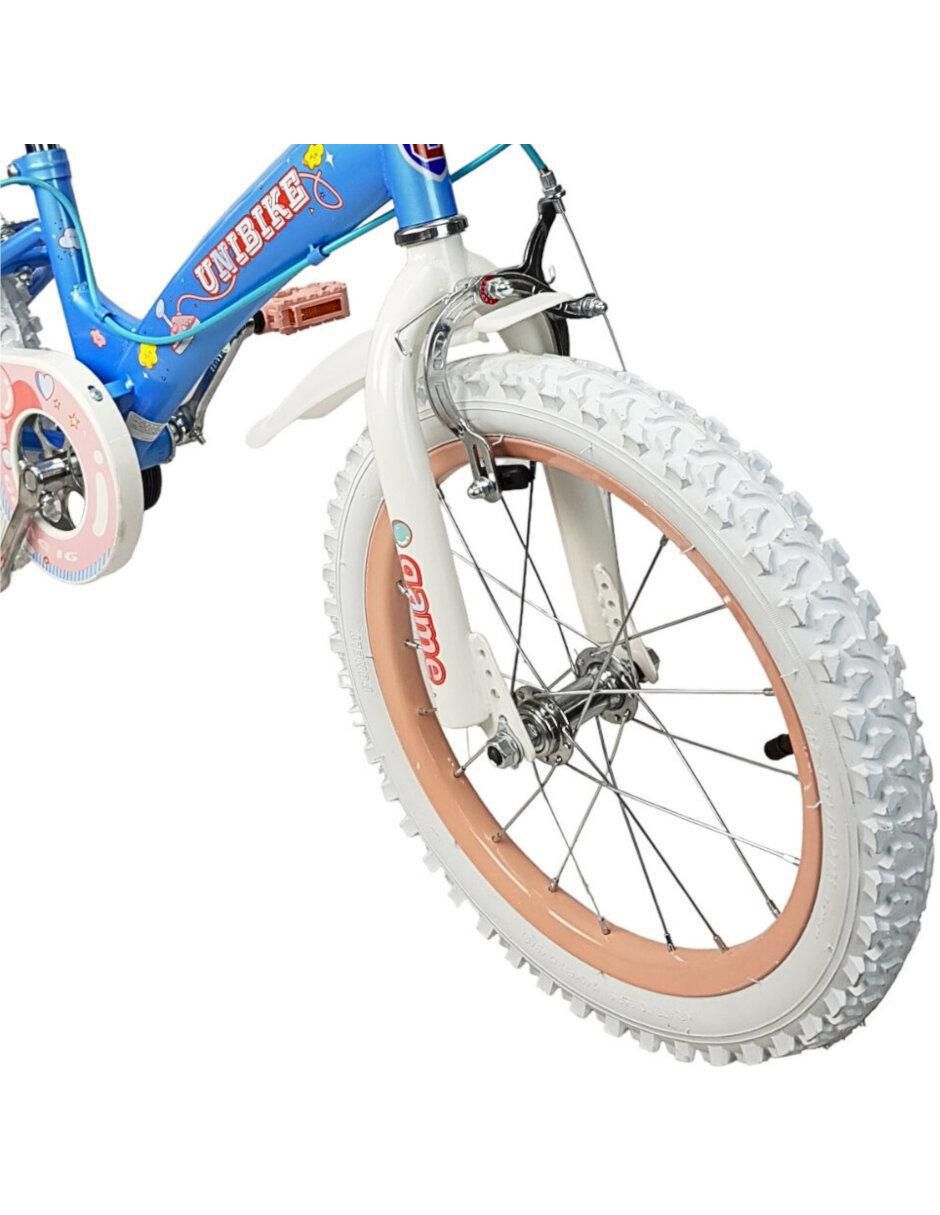 Bicicleta infantil rodada 16 game para niña 6