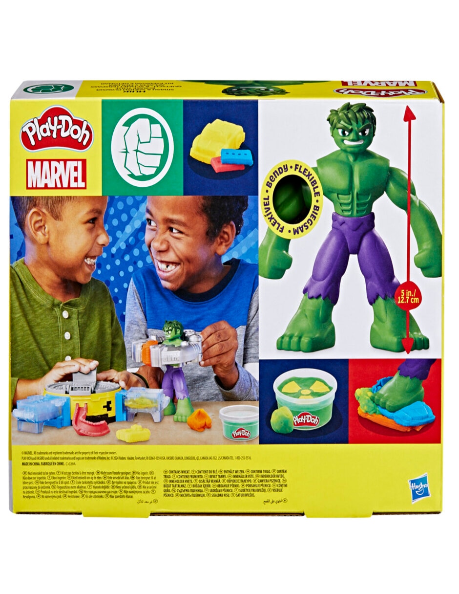 Set figuras acción articulada Marvel Hulk 4