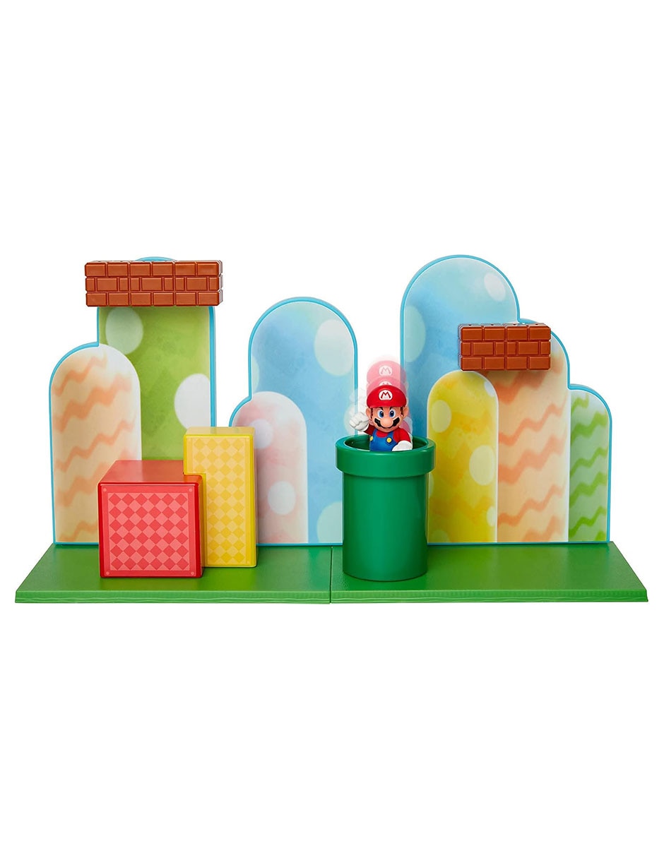 Set figuras acción articulada Super Mario Mario Bros con movimiento 2