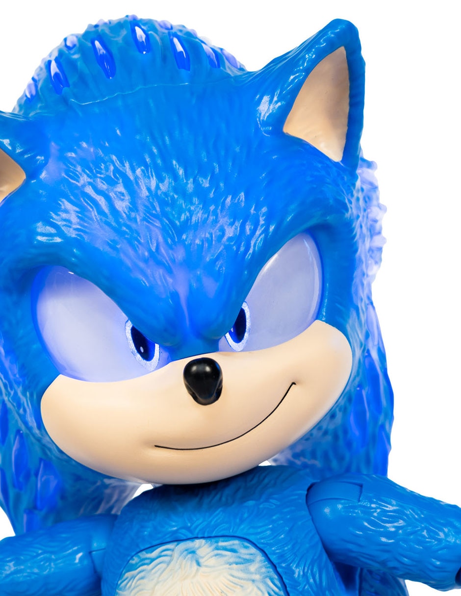 Figura de acción articulada Sonic The Hedgehog ultimate con luz y sonido 5