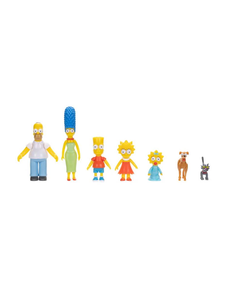Set figuras acción The Simpsons La Familia 2