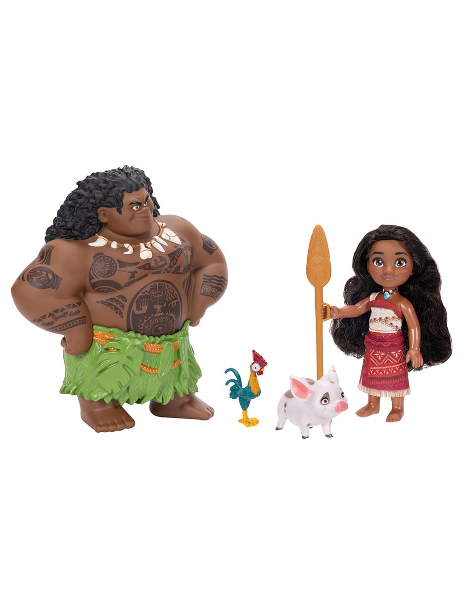 Set figuras acción Disney Moana 2 collectors