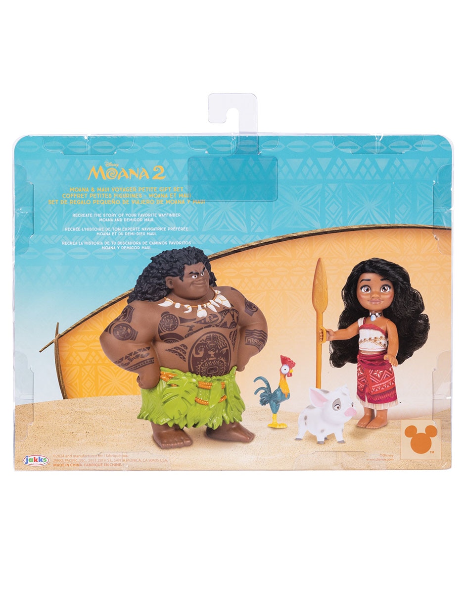 Set figuras acción Disney Moana 2 collectors 5