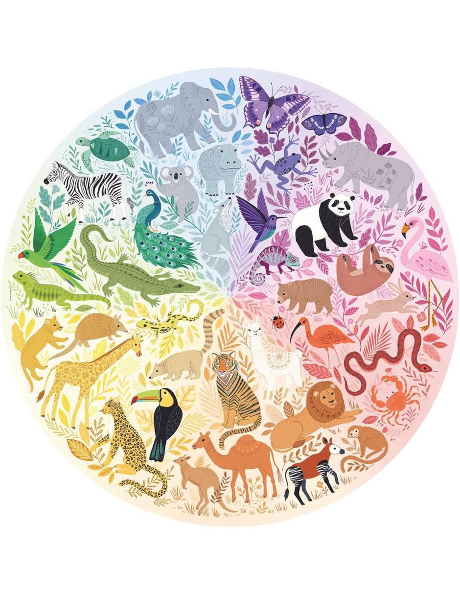 Rompecabezas Animales 500 piezas Rompecabezas Animales 500 piezas