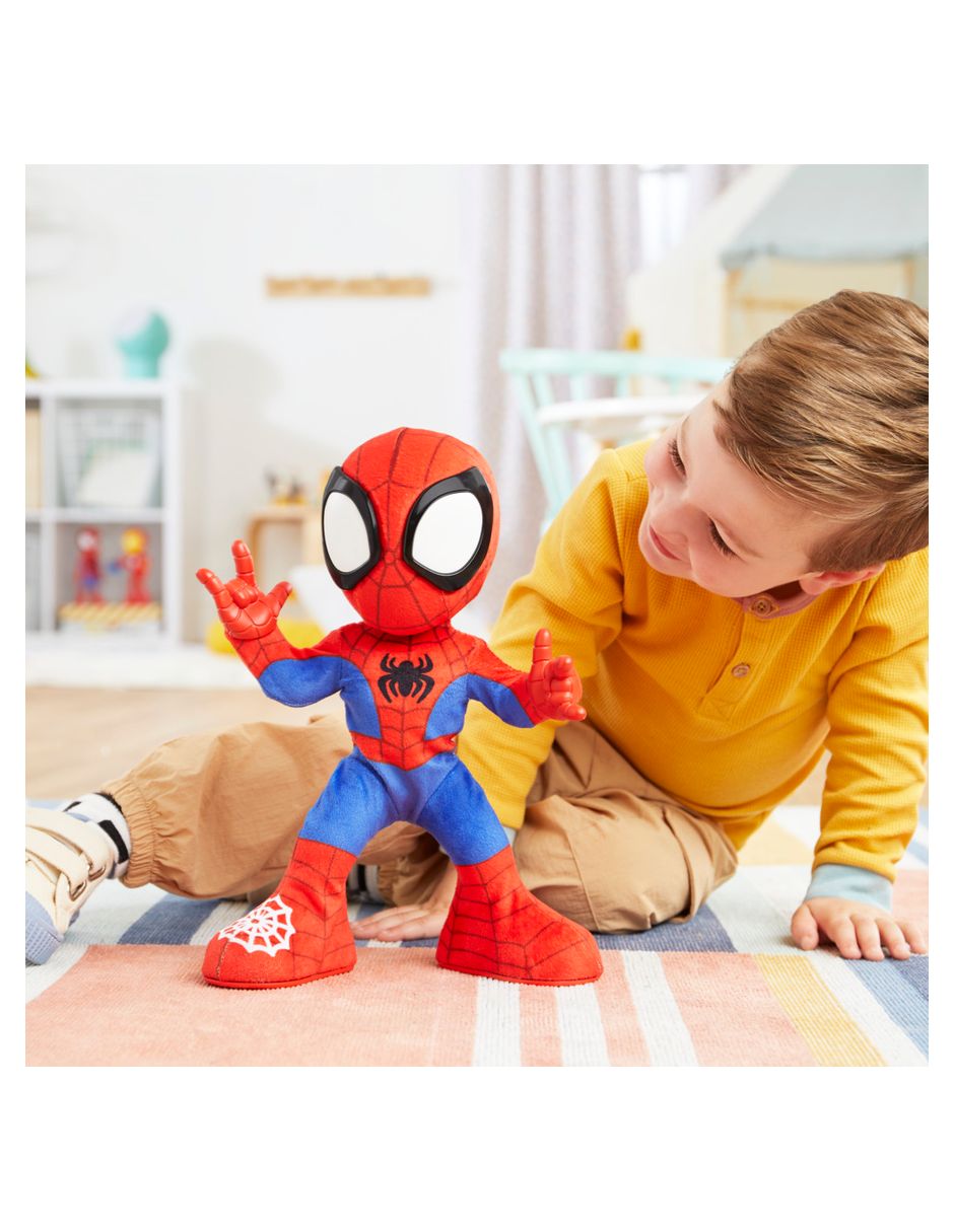 Figura de acción Spidey and His Amazing Friends Spidey especial con movimiento y sonido 9
