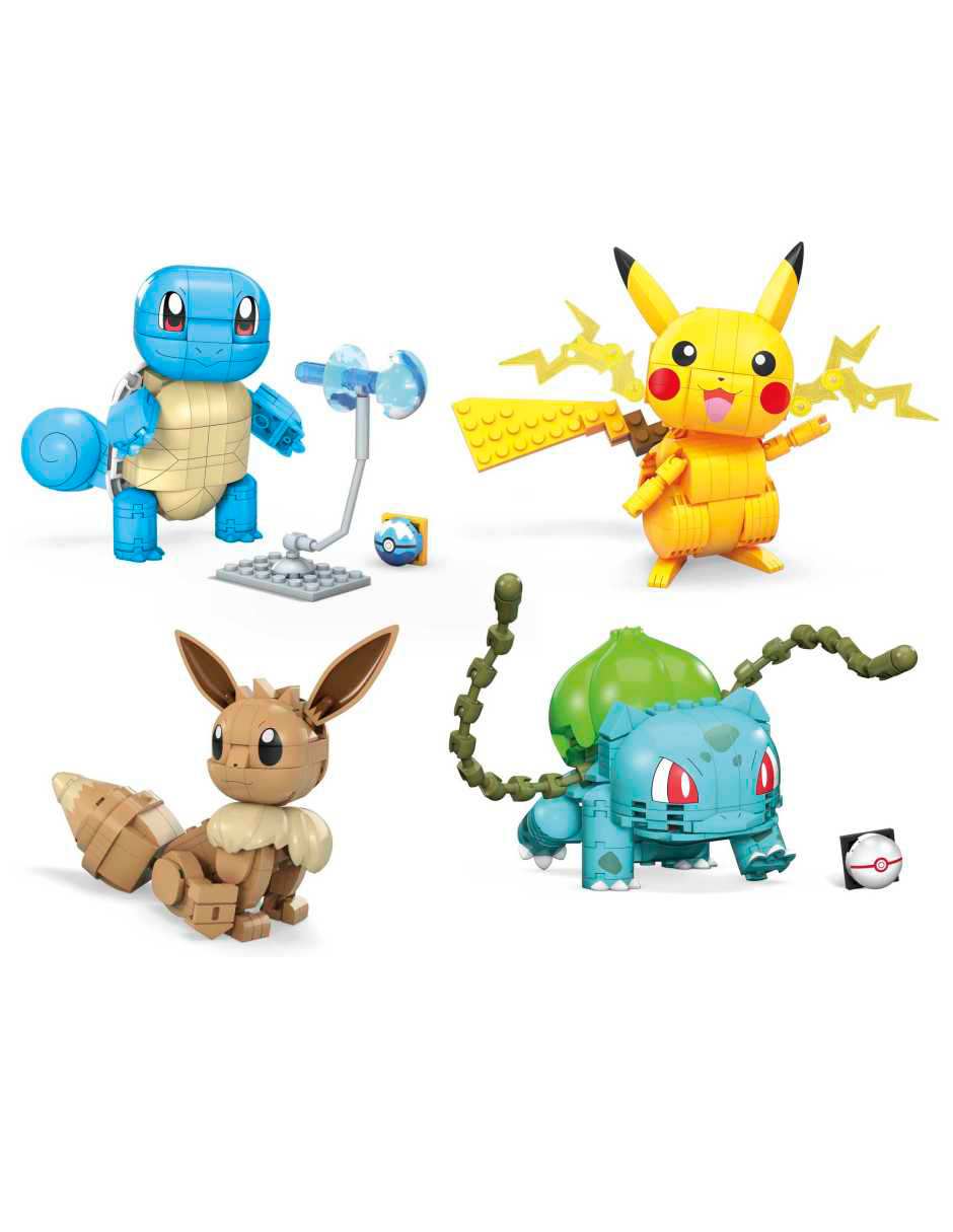 Mega Bloks Pokemon construye y muestra GKY95