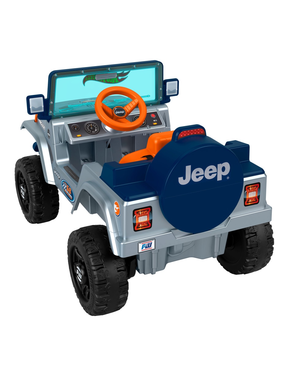 Automóvil montable Hot Wheels Jeep Wran recargable 3