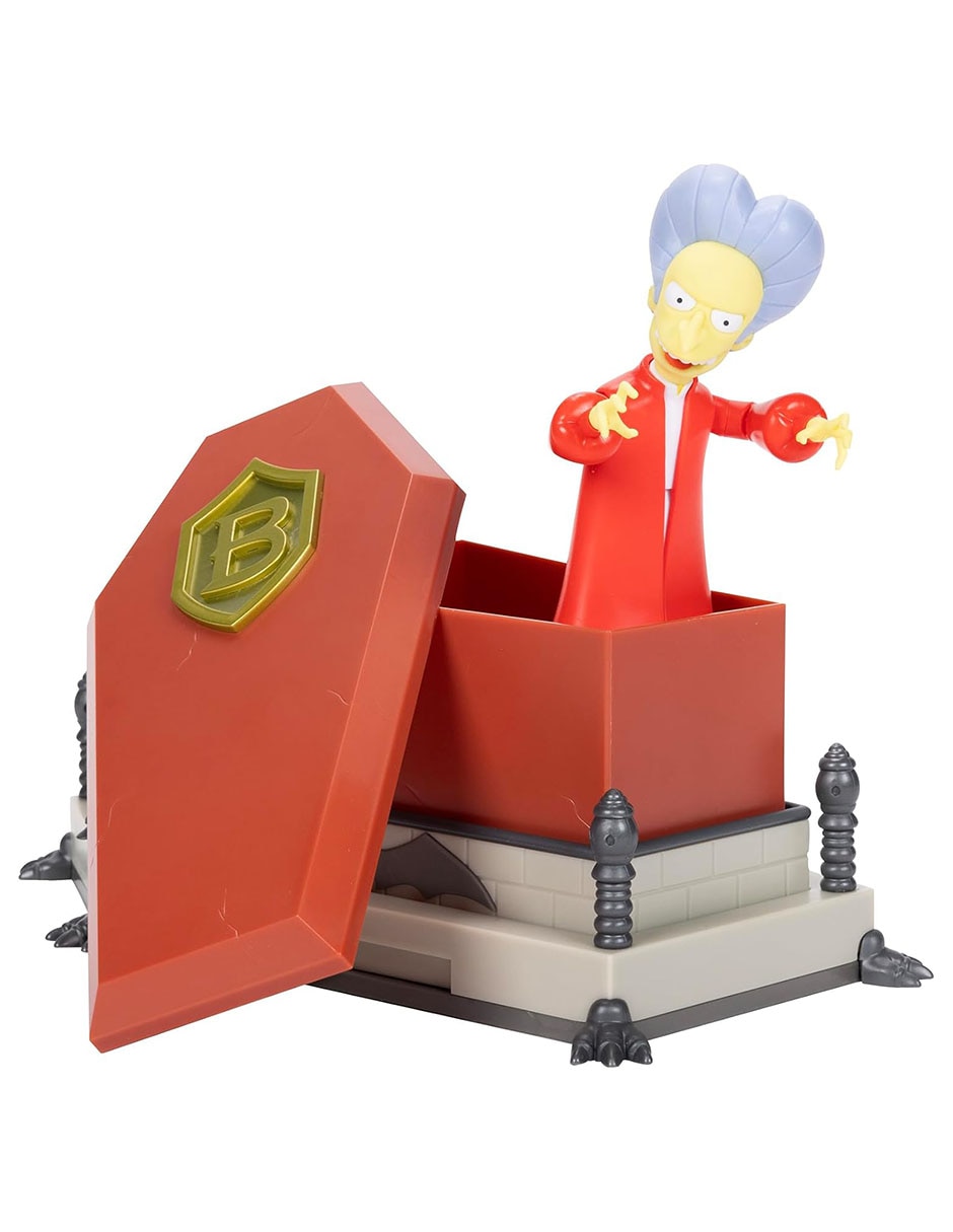 Figura de acción The Simpsons Vampire Mr. Burns collectors con movimiento Figura de acción The Simpsons Vampire Mr. Burns collectors con movimiento