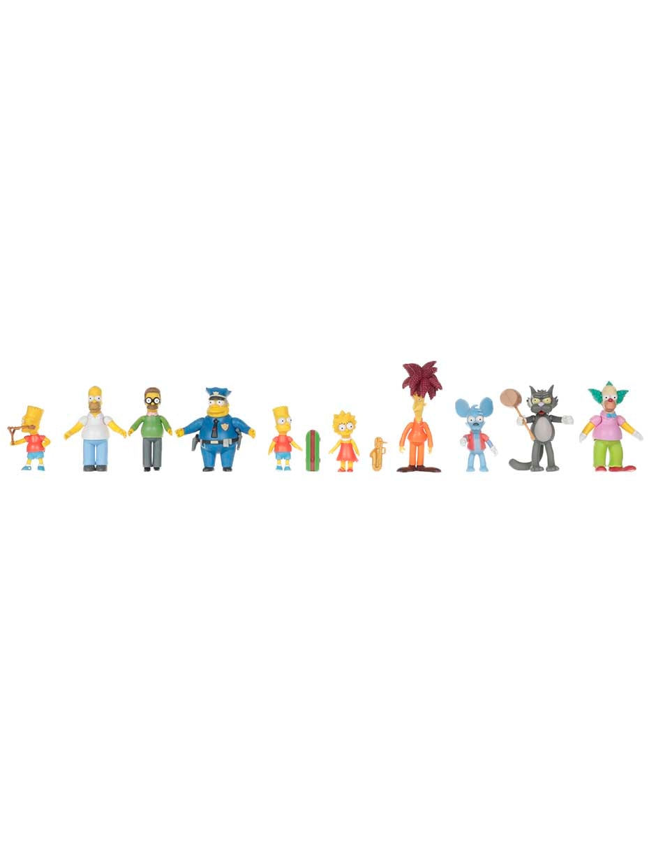 Set figuras acción The Simpsons