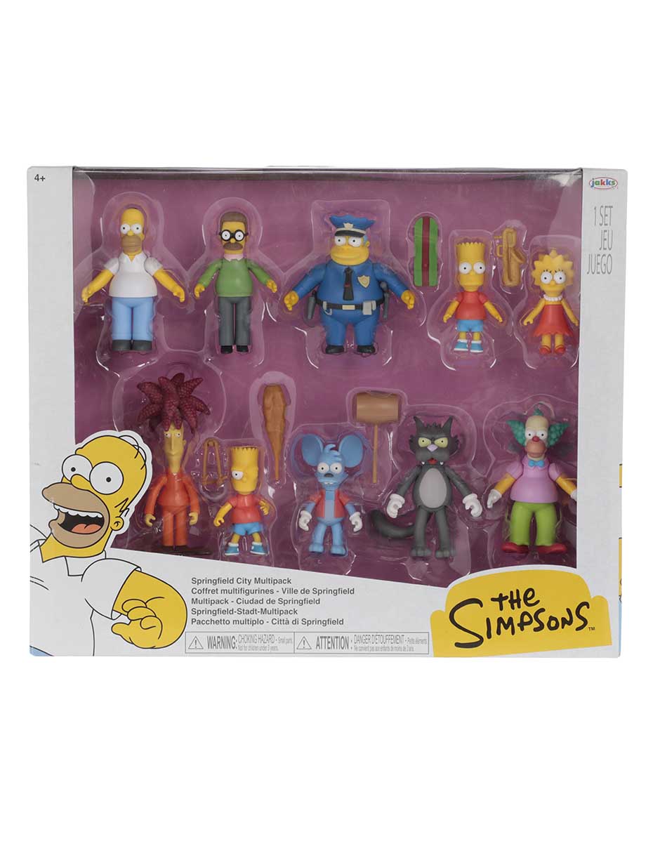 Set figuras acción The Simpsons 6