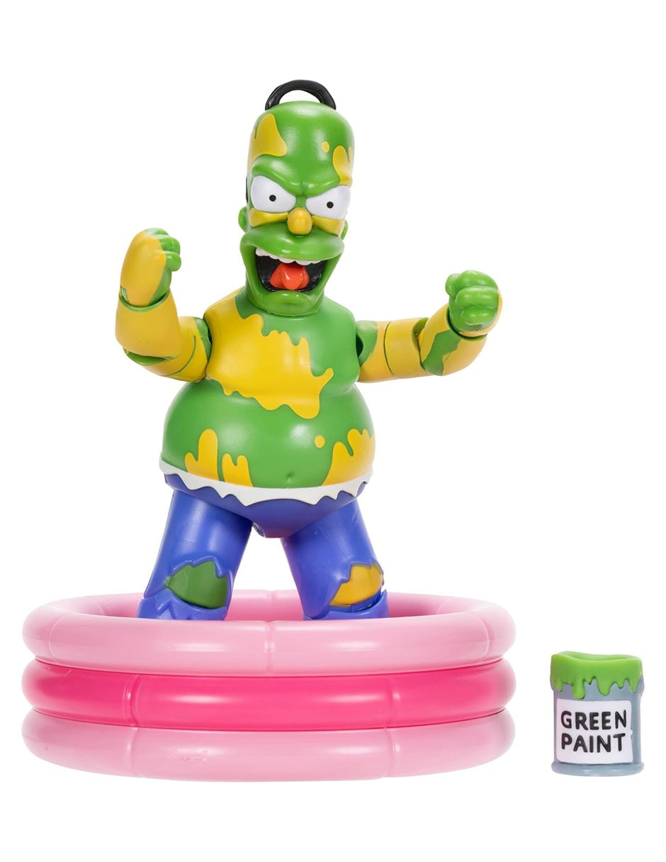 Figura de accion articulada The Simpsons Homero Jakks Pacific