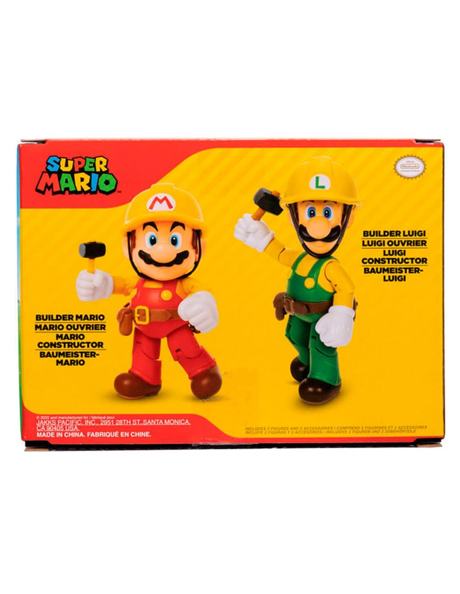 Set figuras acción articulada Super Mario 4
