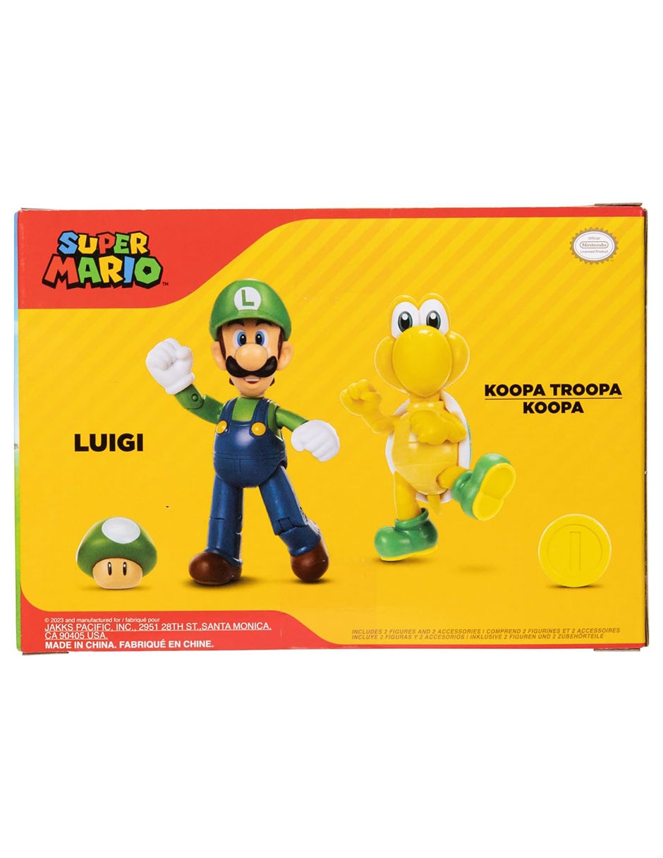 Set figuras acción articulada Super Mario collectors 7