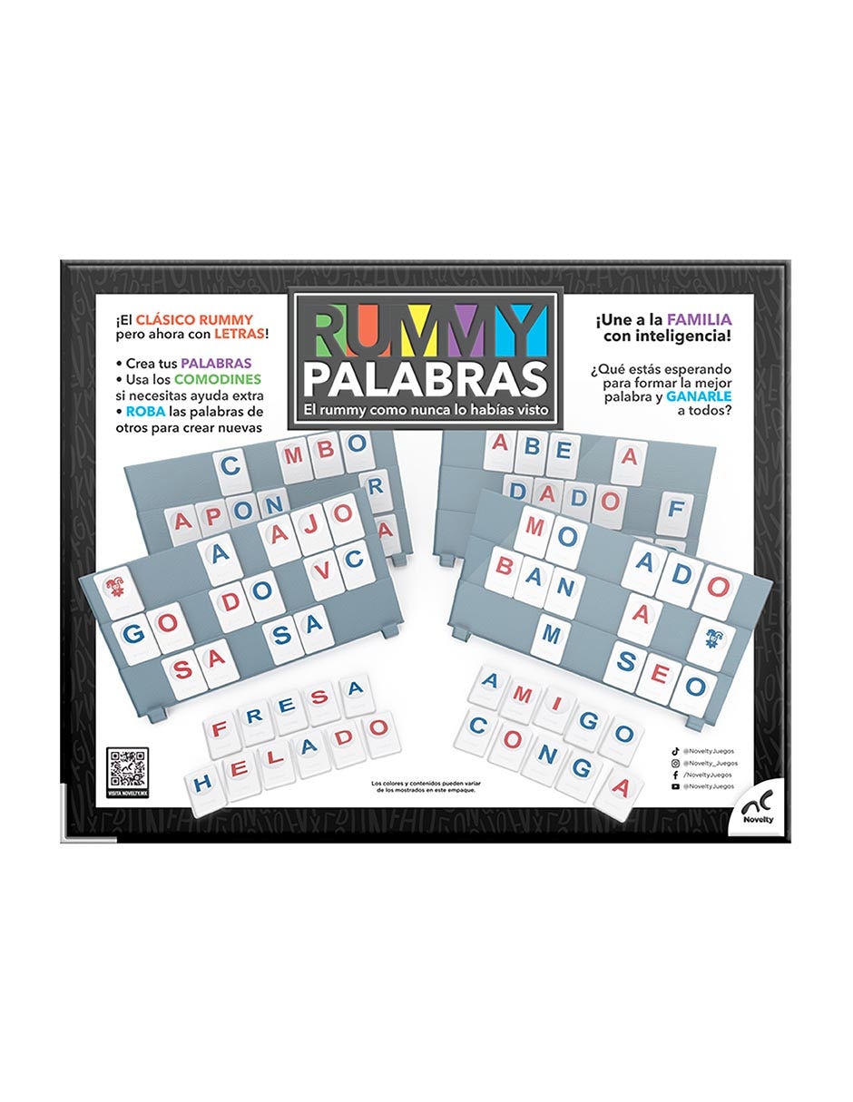 Rummy palabras 4