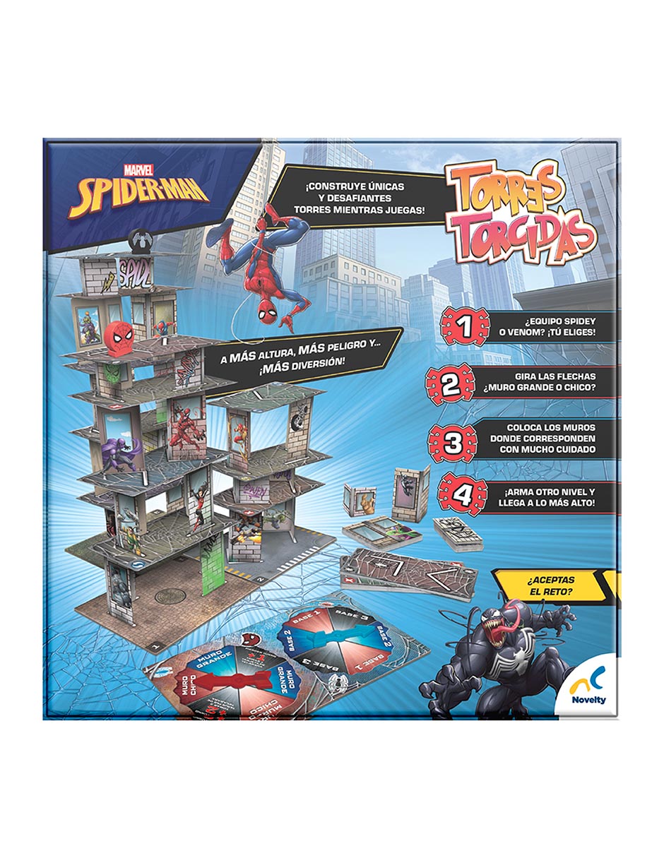 Torres torcidas Spider-Man Marvel 4