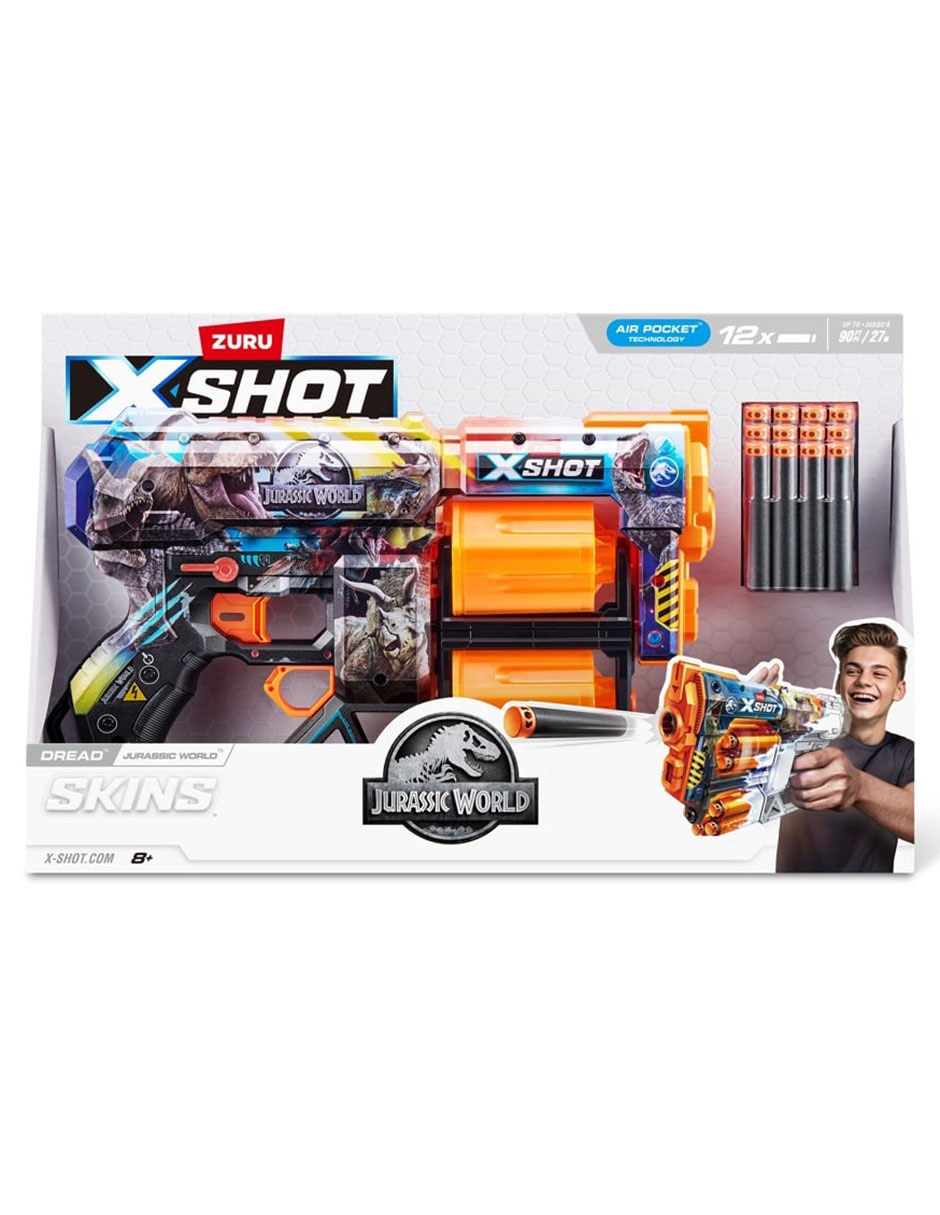 Lanzadardos X-Shot Skins Dread Jurassic World 2