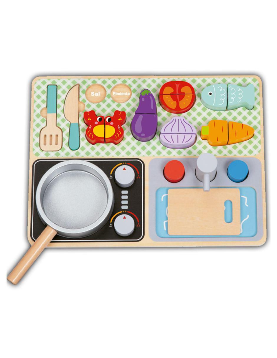 Set utensilios para cocina juguete Magicamente Suburbia