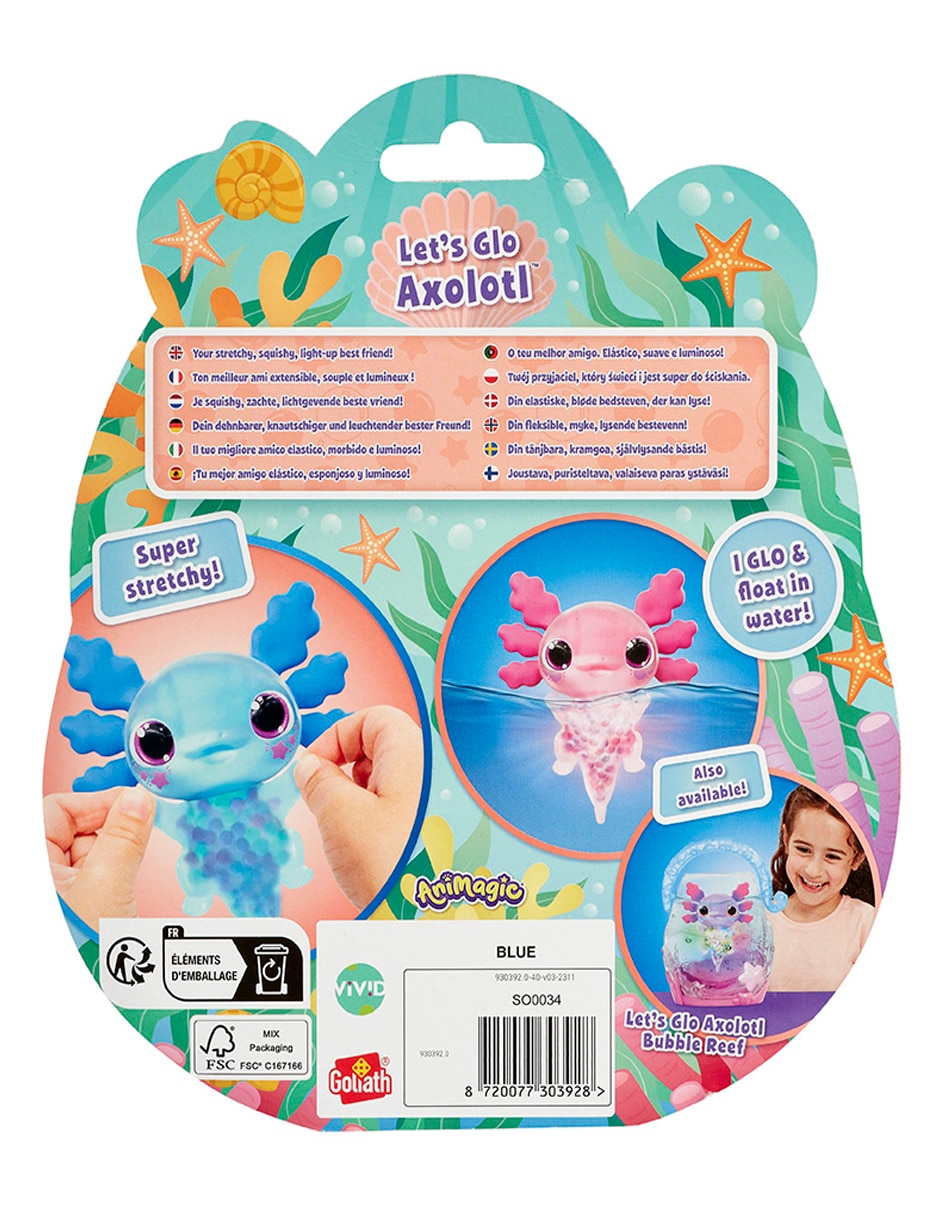 Juguete Animagic Axolotl 4