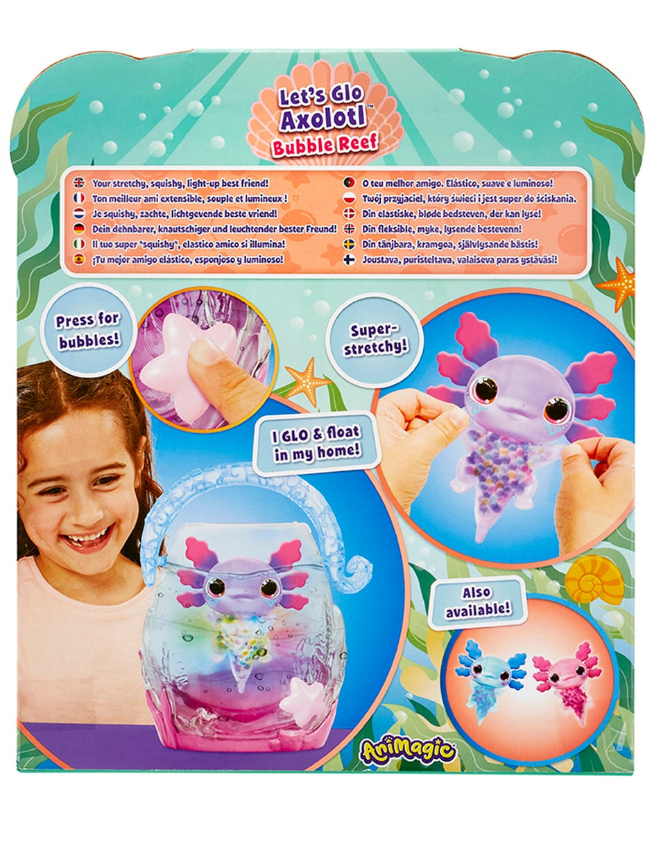 Juguete animagic ajolote: arrecife de burbujas 4