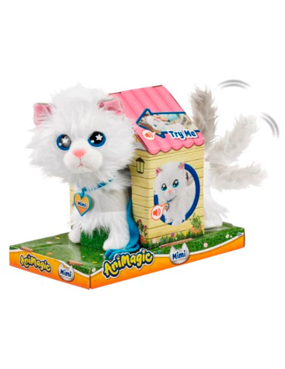 Mascota virtual animagic gatito blanco mimi 2