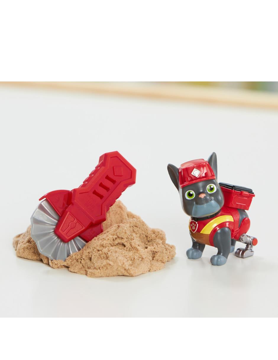 Set figuras acción articulada Paw Patrol Rubble & Mix 6