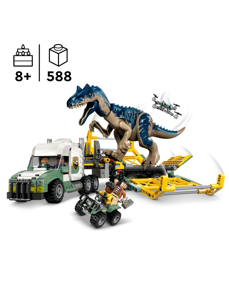 Misiones Dinosaurio: Camion de Transporte del Allosaurus 76966 7