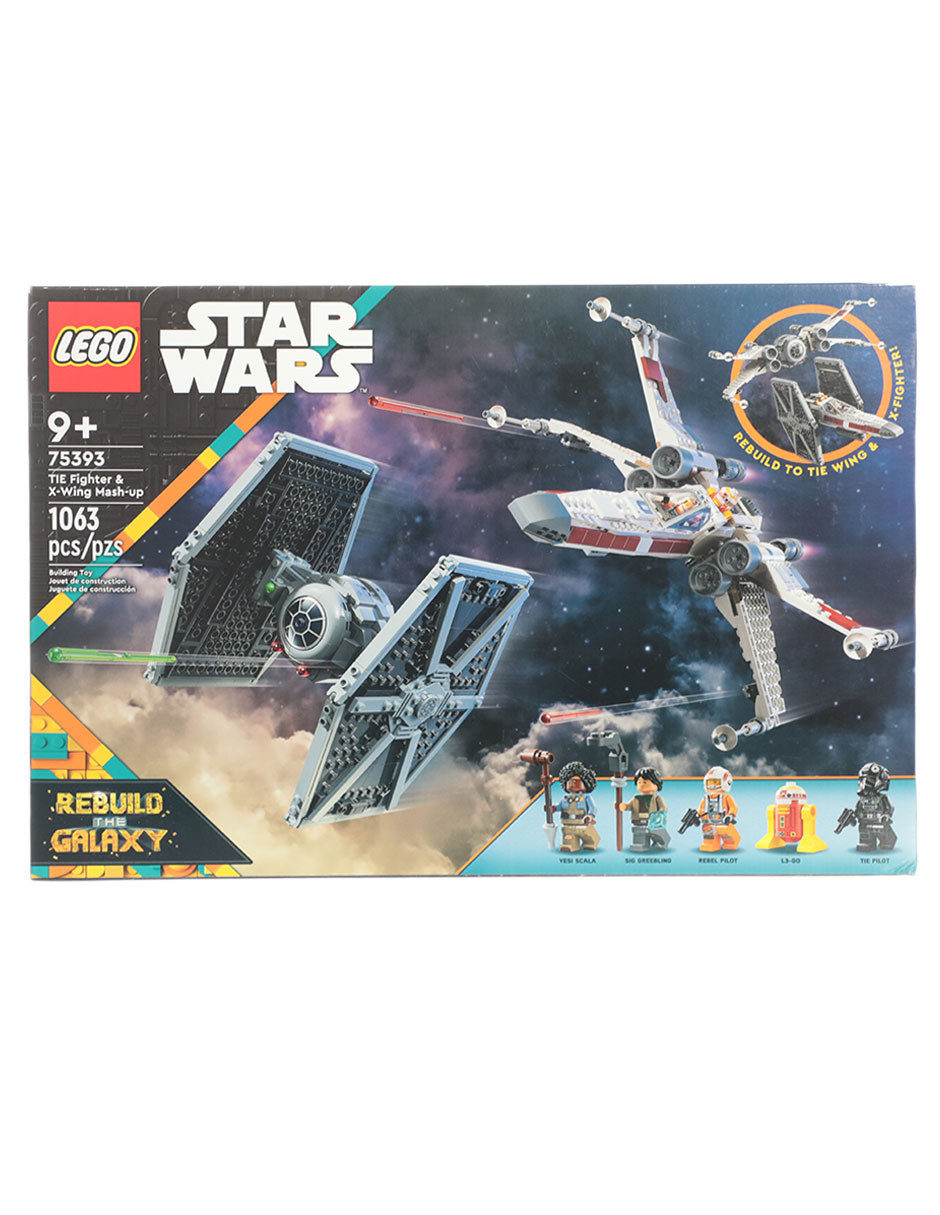 TIE Fighter & X-Wing Mash-Up 75393