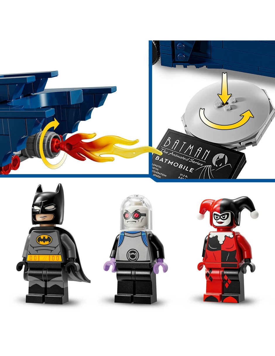 Batman con Batmóvil vs. Harley Quinn y Mr. Freeze 76274 6