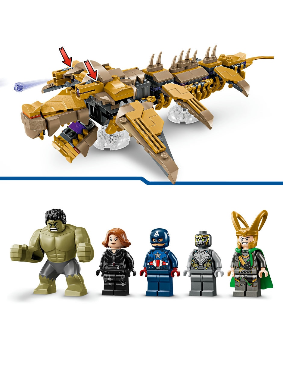 Infinity Vengadores vs. Leviatán 76290 8