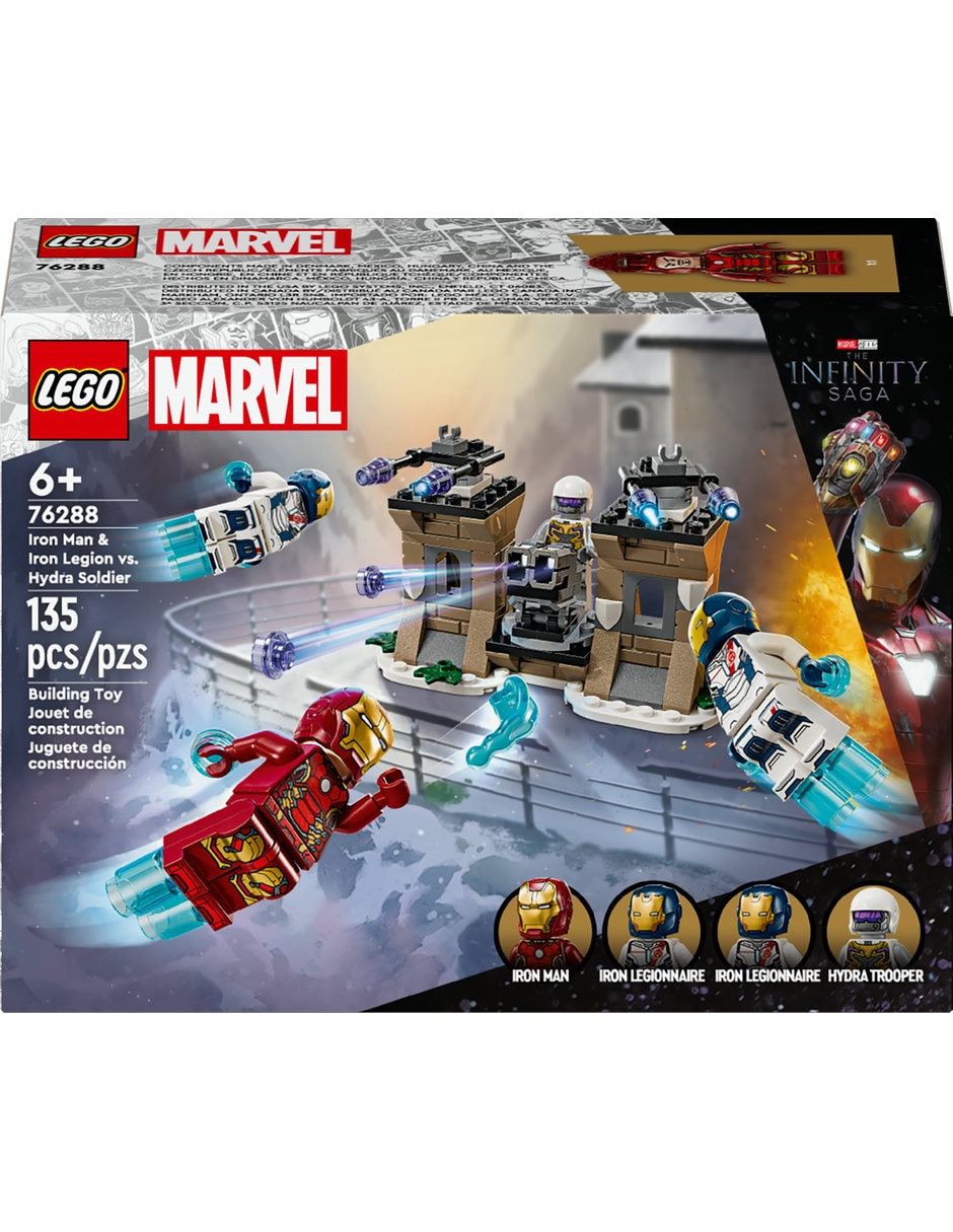 Iron Man y Legion de Hierro vs. Soldado de Hydra 76288 2