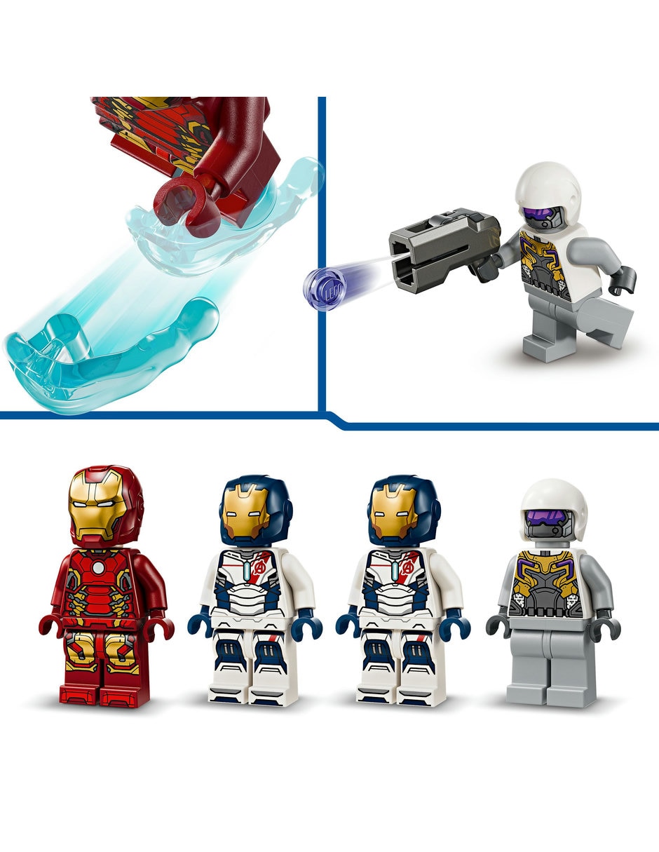 Iron Man y Legion de Hierro vs. Soldado de Hydra 76288 7