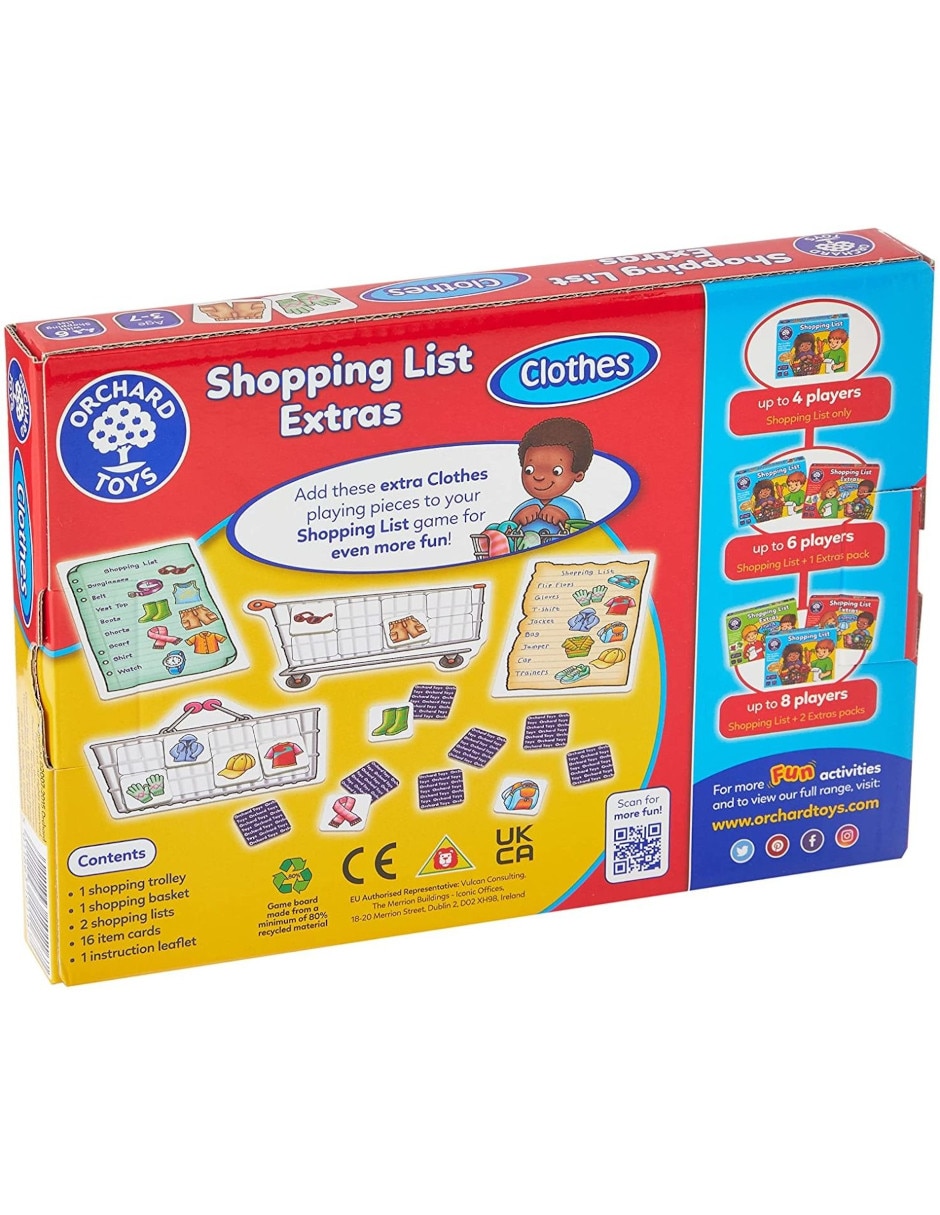 Extensión Shopping List Extras - Clothes 2