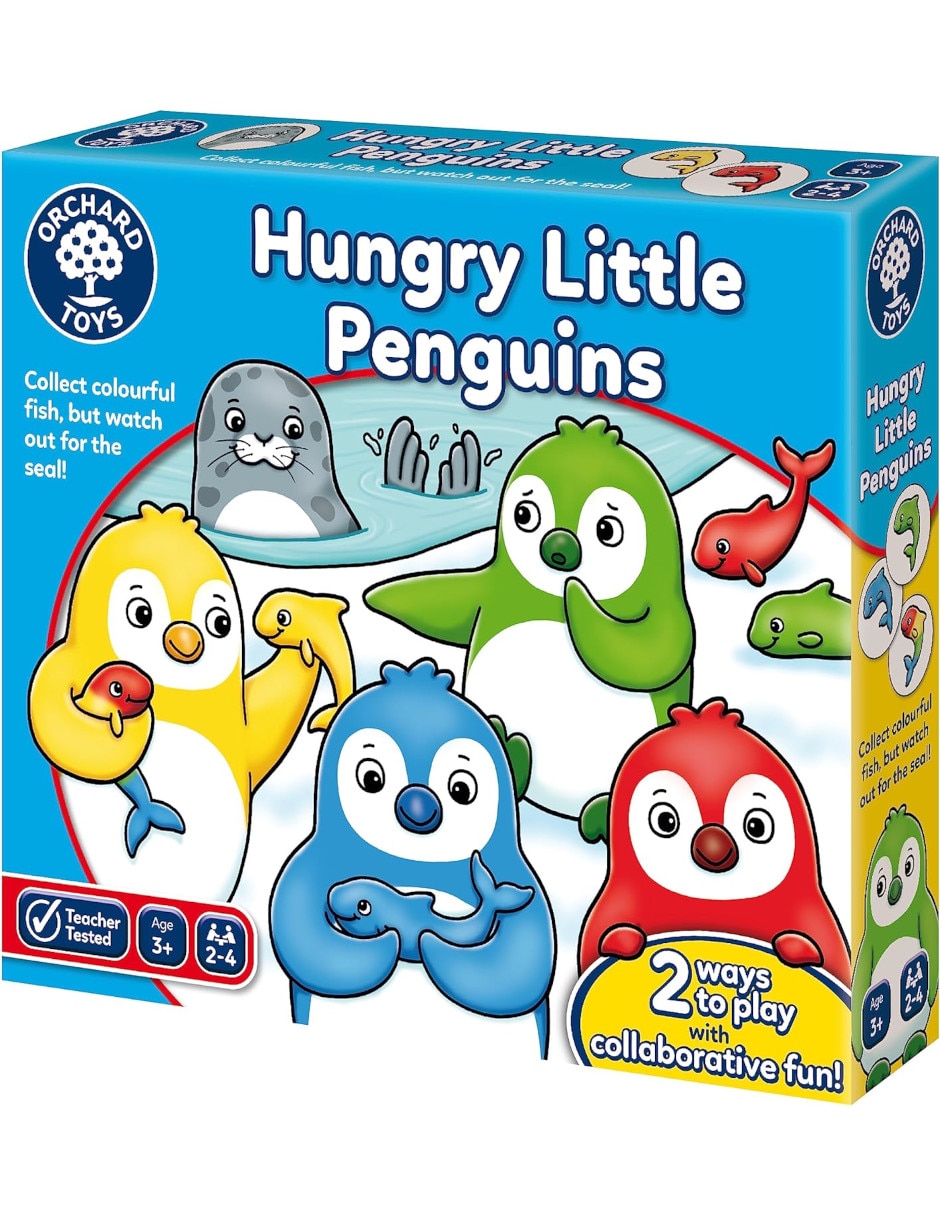 Hungry little penguins Hungry little penguins